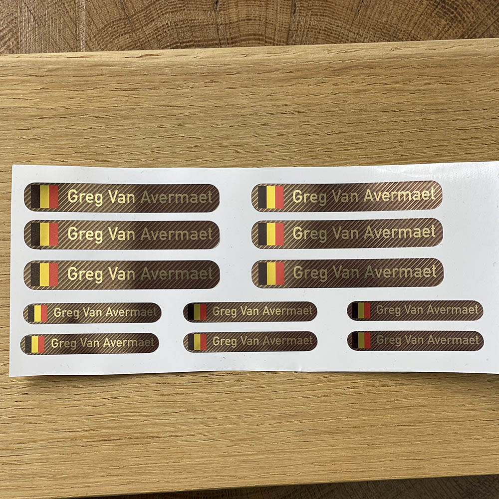 Race - naamsticker