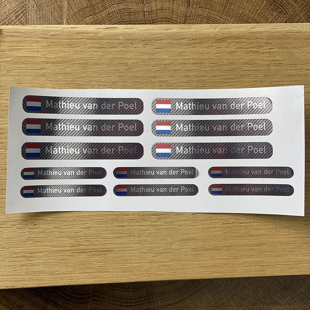 Race - naamsticker
