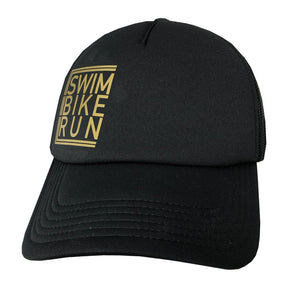 Swim Bike run cap